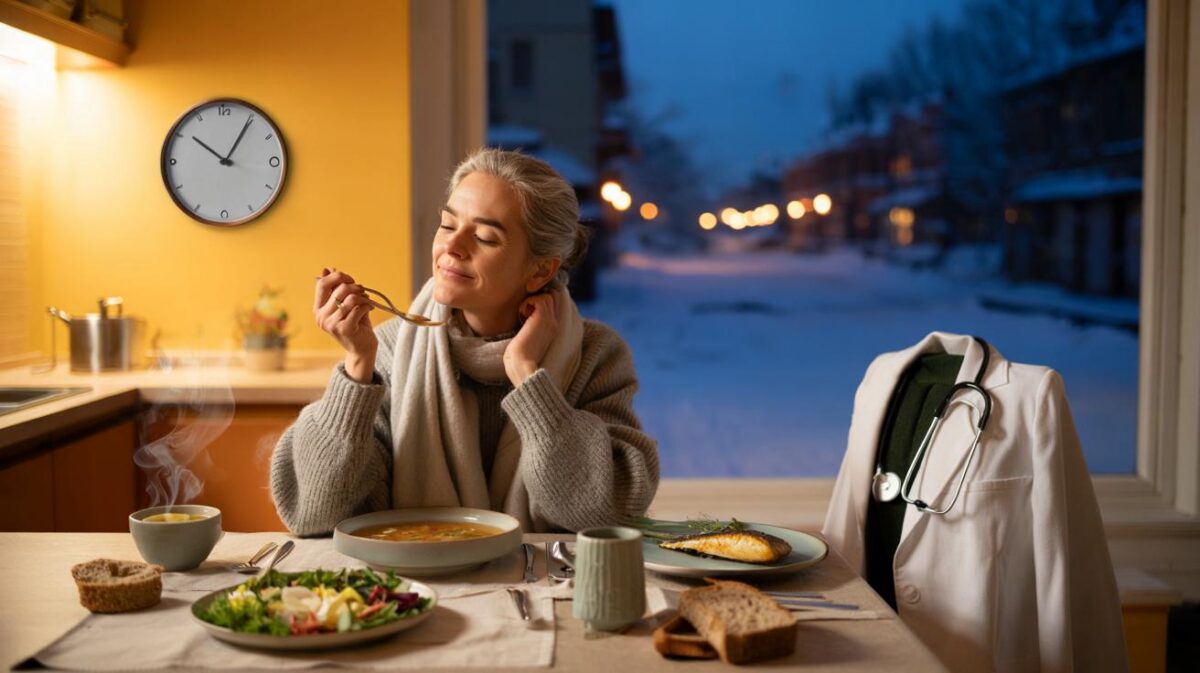 Mangiare prima fa bene alla salute: il medico indica l’orario migliore in inverno