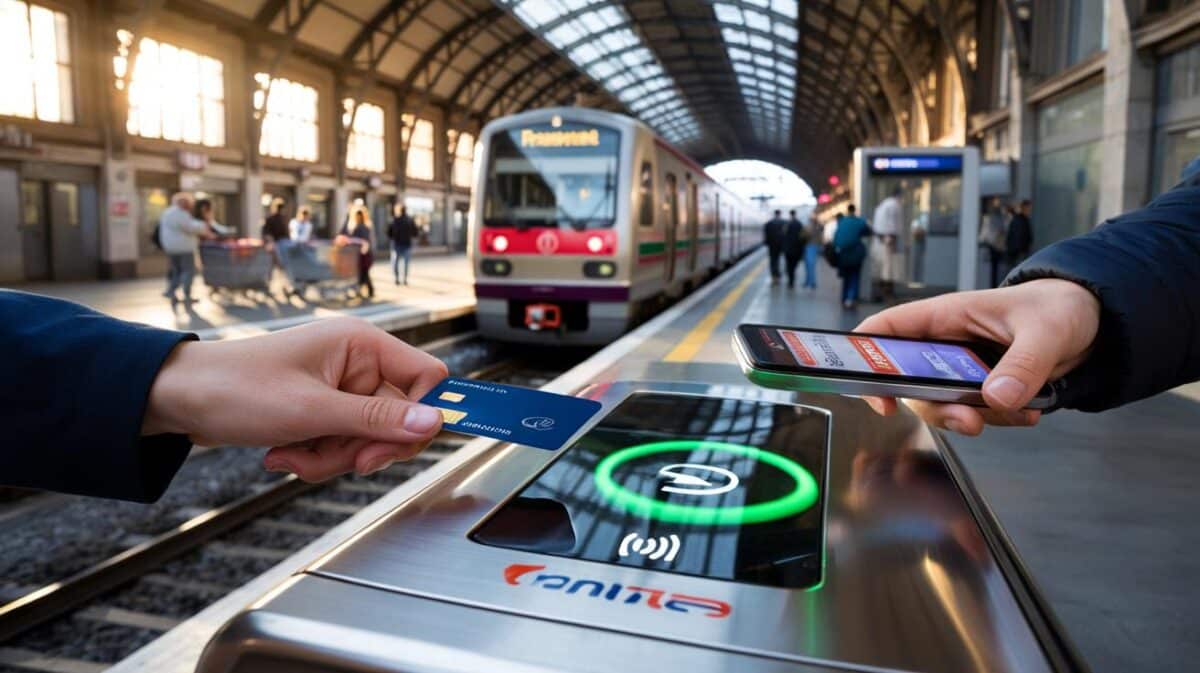 Trenitalia, addio al biglietto cartaceo: il nuovo sistema "Tap & Go" arriva in tutte le stazioni